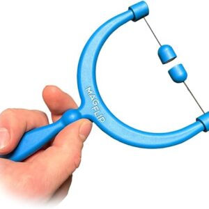 MagFlip – Geschicklichkeitsspiel fördert Konzentration mit Schwebe-Magnet-Patent – Beruhigender Fidget-Spaß für Kinder und Erwachsene Made in Germany – Meistere über 50 Tricks