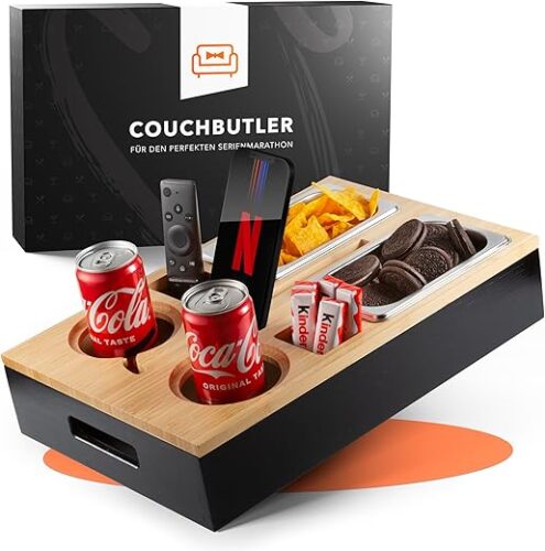 Couchbar Snackbox aus Bambus