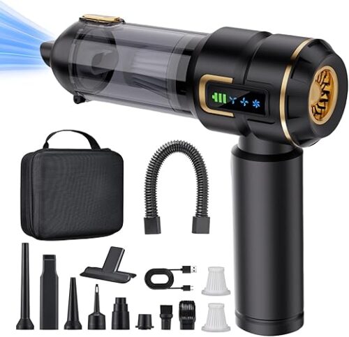 Handstaubsauger Akku, 3-Gang 8000 U/min